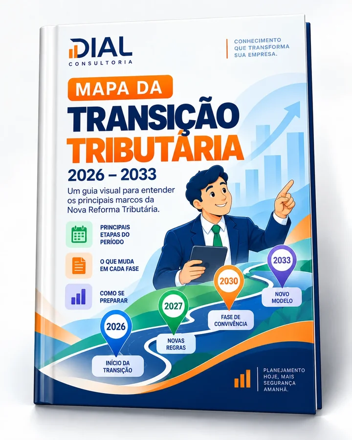 Capa do Mapa da Transição Tributária 2026–2033